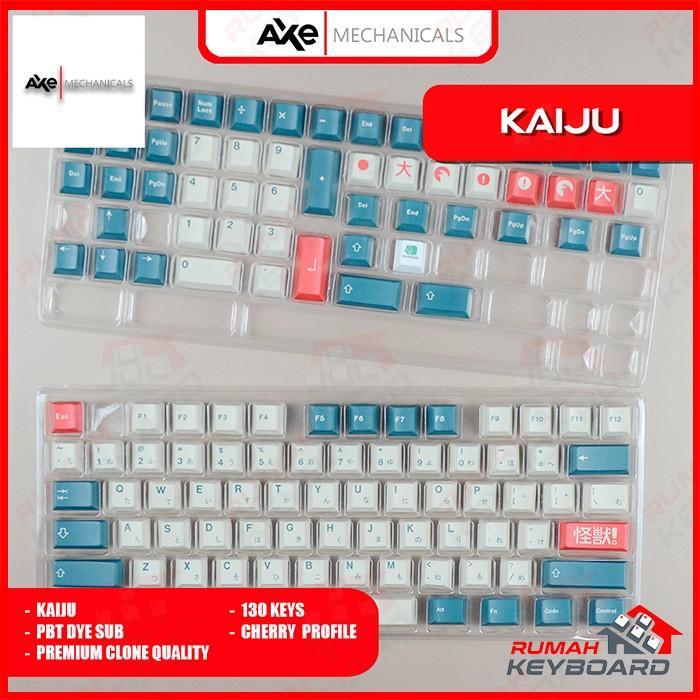 AXE MECHANICALS - KEYCAP - KEYCAPS - CHERRY - KAIJU - PBT - DYE SUB