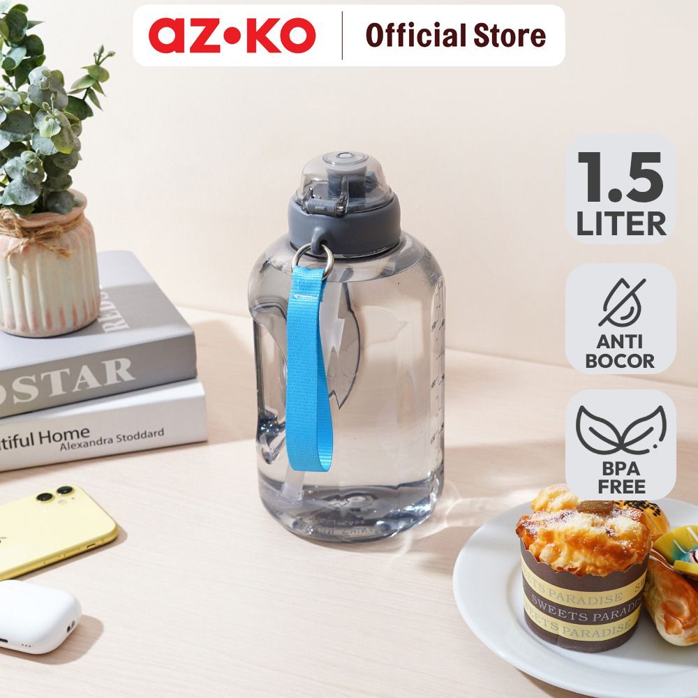 AZKO Tumbler Botol Air Tempat Minum Botol Minuman Water Bottle Tumbler Minum Tambler Kris Handy Boto
