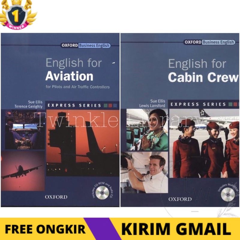 KS English for Aviation / Cabin Crew - Oxford Business English Express Series | Buku Bahasa Inggris 