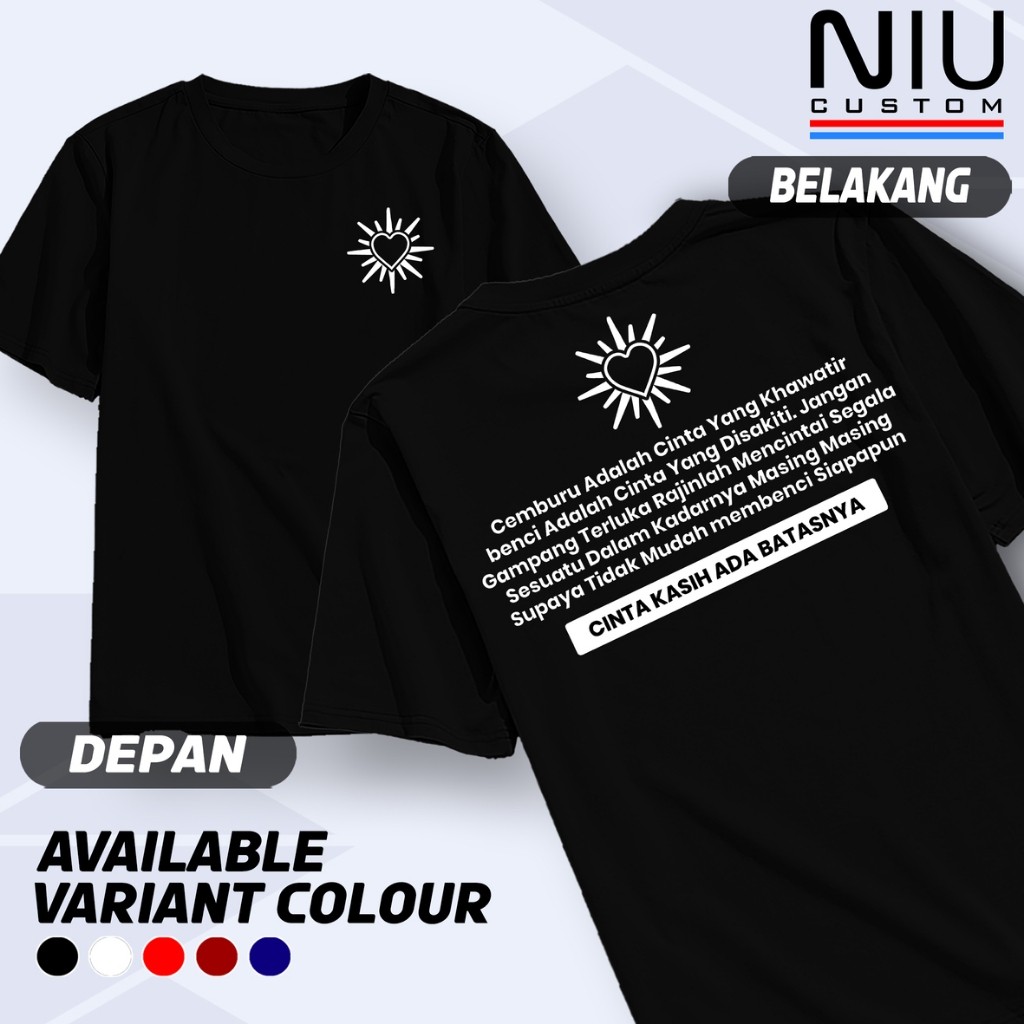 Kaos Psht Pencak Silat Indonesia Baju Setia Hati 1922 Hati Bersinar Tshirt Distro Keren Murah COD - 