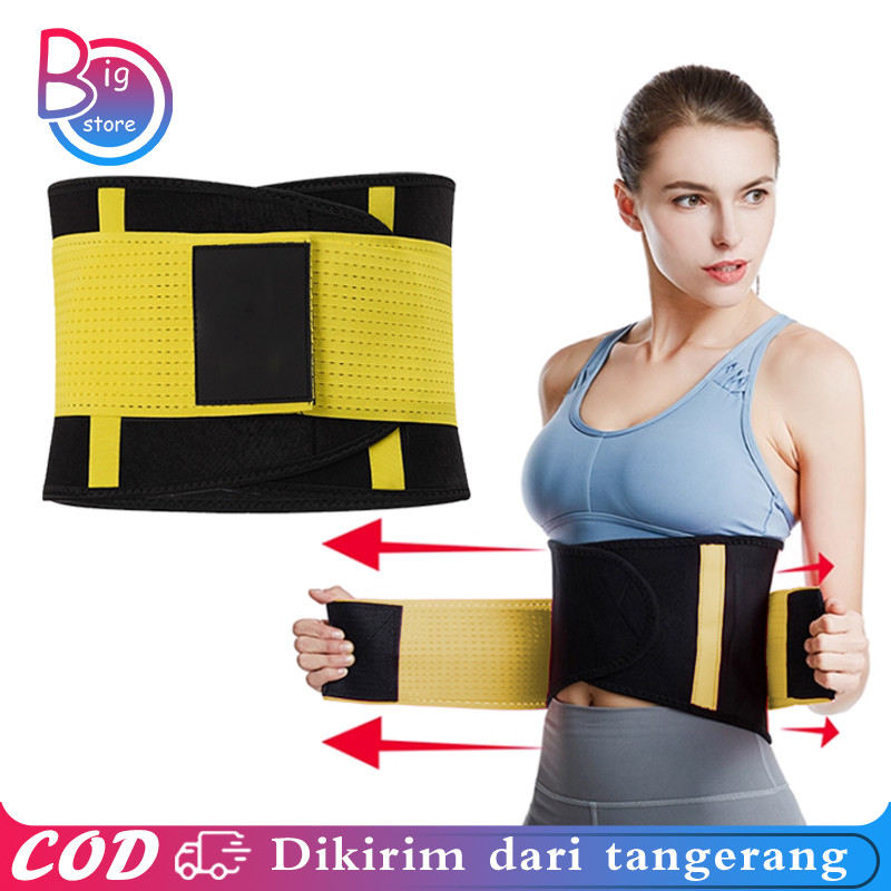 Korset Pelangsing Perut Buncit Korset Olahraga Wanita Pria Pembakar Lemak