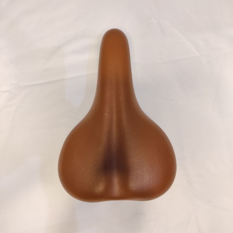 [ Promo ]Saddel Cokelat Klasik Kulit/Saddel Kulit/Saddel sepeda/Sadel sepeda coklat/sadel sepeda pee