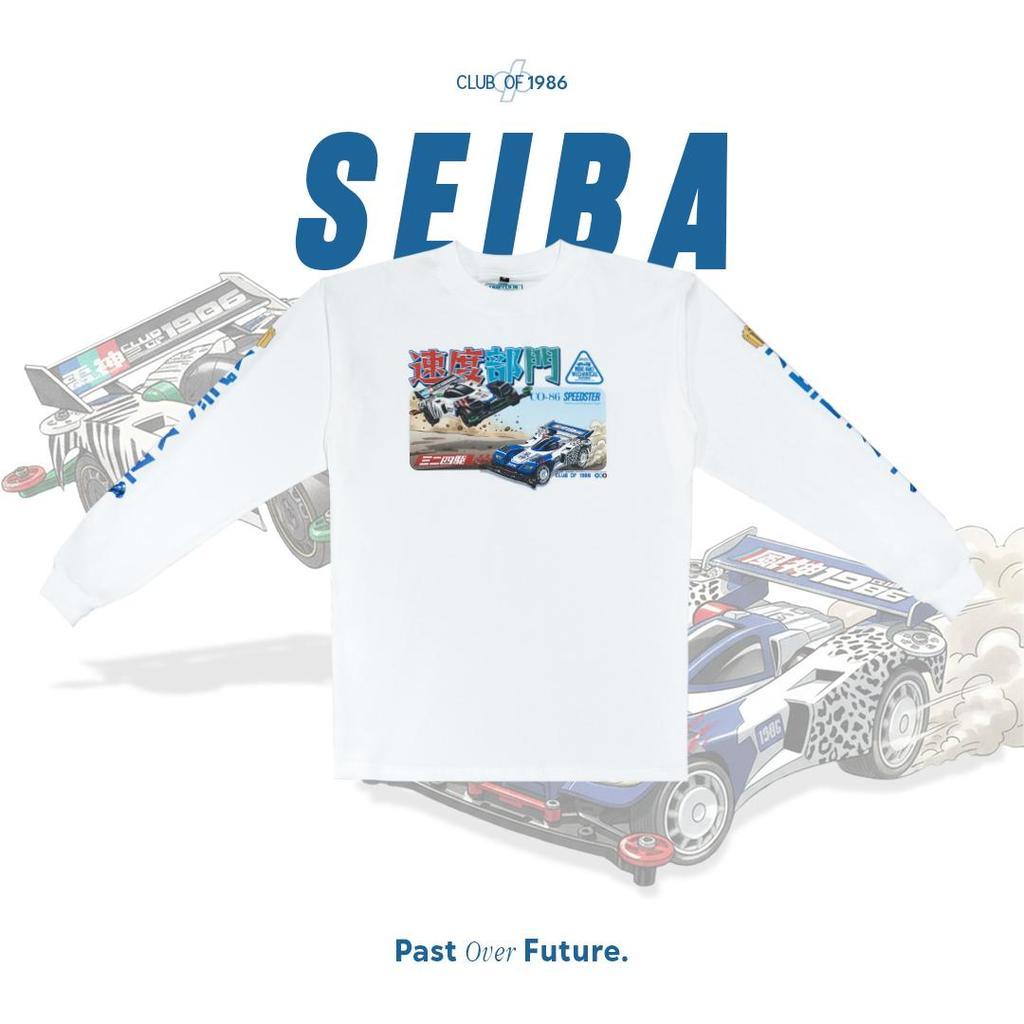 SEIBA TAMIYA CLUB OF 1986 LONG SLEEVE T-SHIRT / Kaos Retro Vintage Lengan Panjang Mini 4 WD