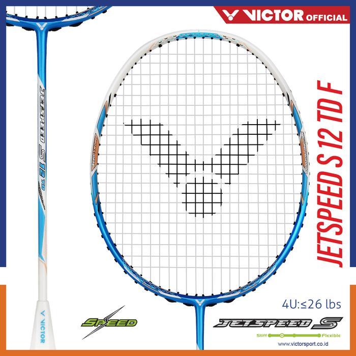 Raket BADMINTON VICTOR JETSPEED S 12TD / JS-12 TD / JS 12 TD F - 4U