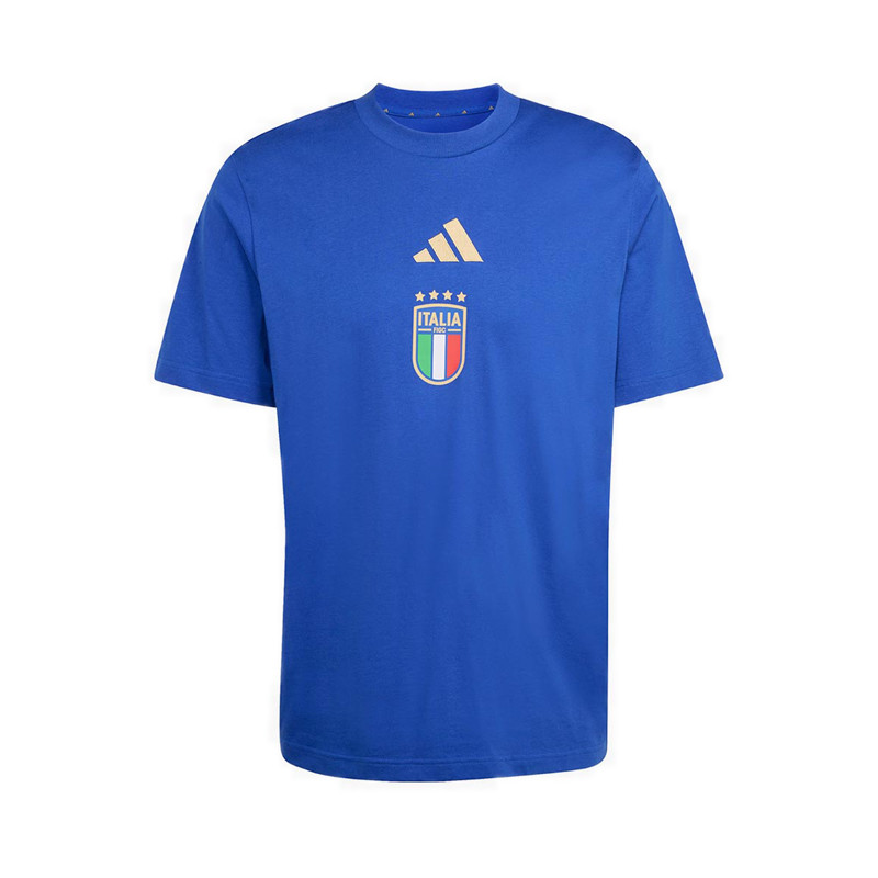 adidas Italy DNA Men's Graphic T-Shirt - Bold Blue