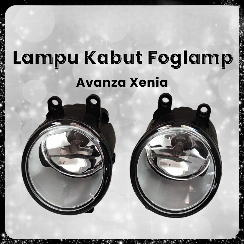 Foglamp Avanza Xenia 2007–2011 Kanan Kiri 2PCS Lampu Kabut Mobil