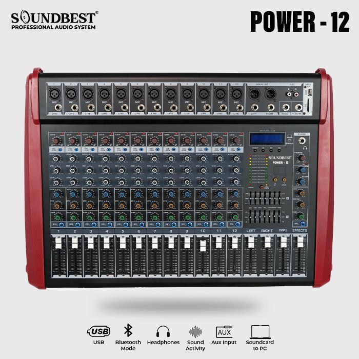 POWER MIXER SOUNDBEST POWER 12