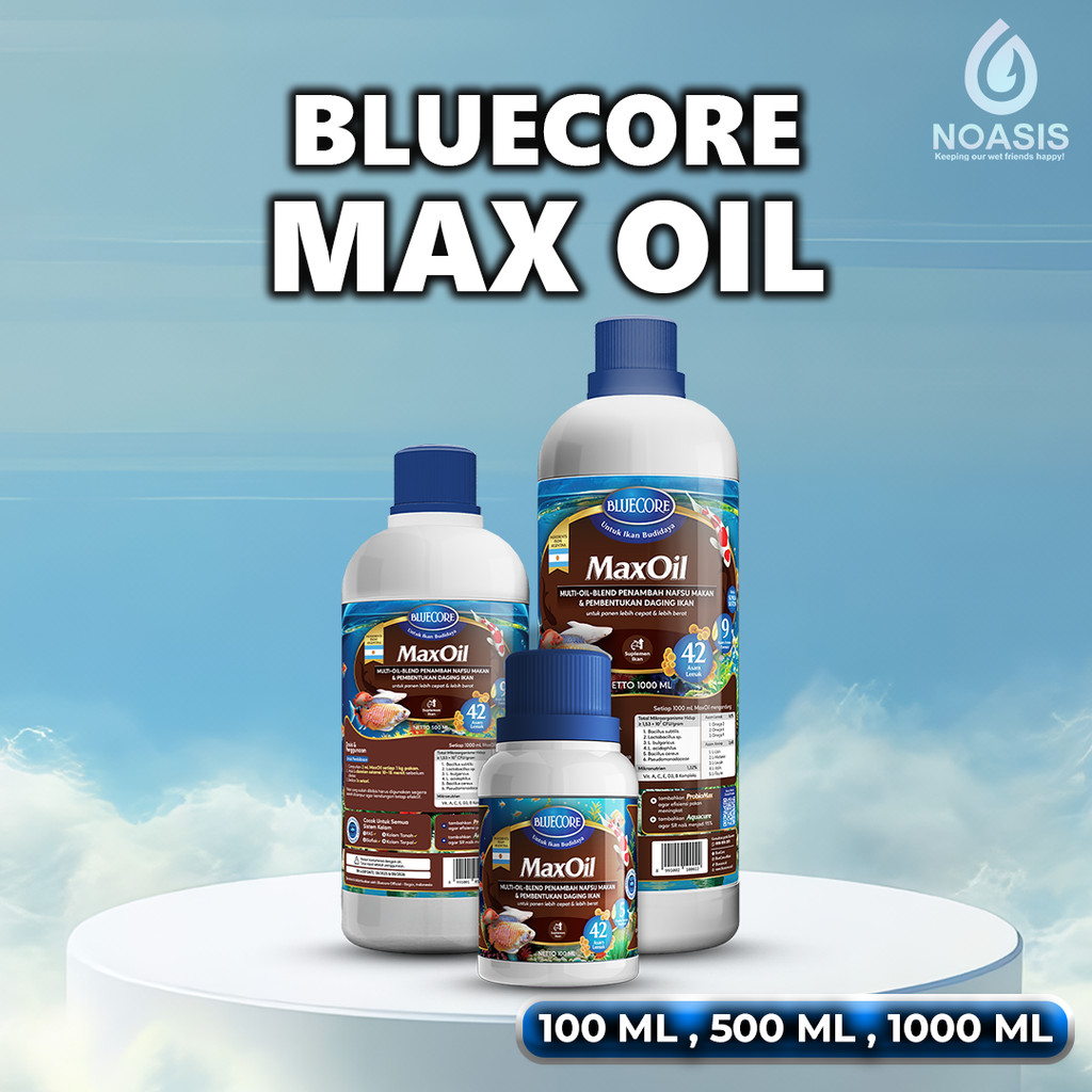 BLUECORE MAXOIL Vitamin Ikan Perangsang Nafsu Makan Ikan