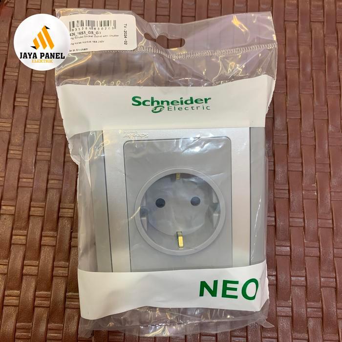 stop kontak neo silver Schneider