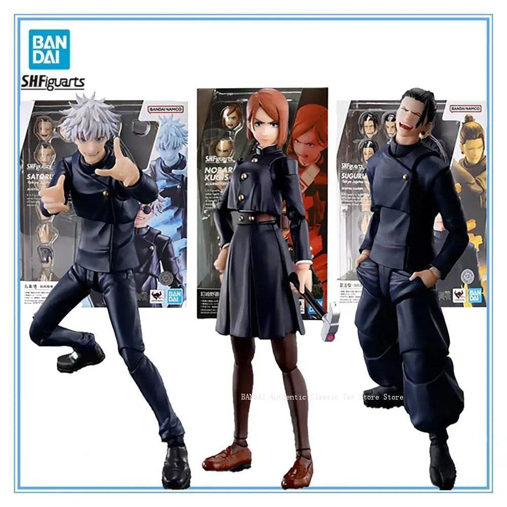 Bandai Genuine Jujutsu Kaisen Model Kit Anime Figures SHF Satoru Gojo Geto Suguru Kugisaki Nobara Ac