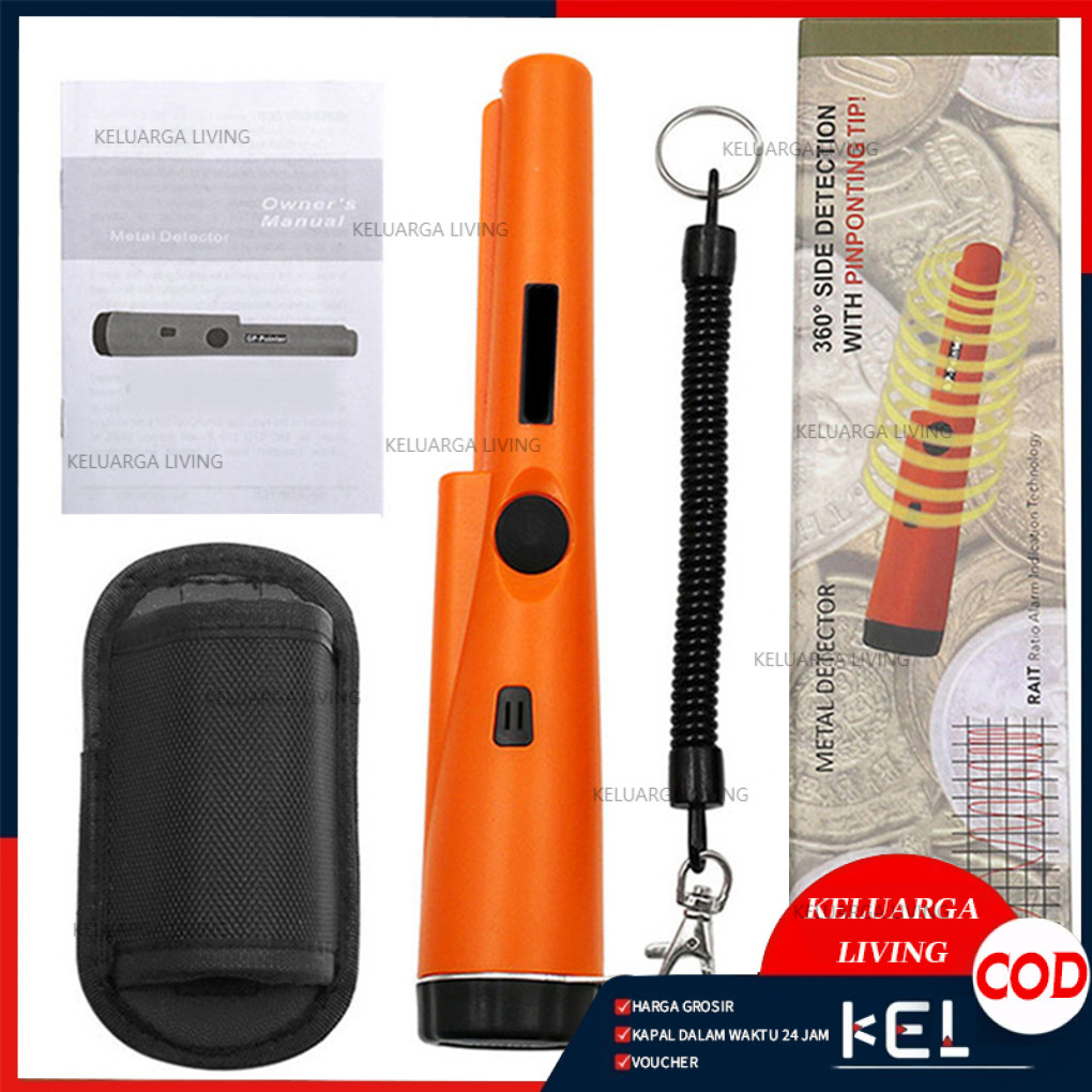 Metal Detector Alat Pendeteksi Logam Emas / Gold Detector / Alat Pendeteksi Emas / Detektor Logam Em