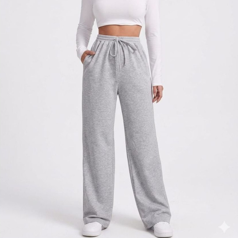 Celana loose Baggy loose Sweatpants Jogger Highwaist Korean Style Training Pria dan Wanita Casual sp