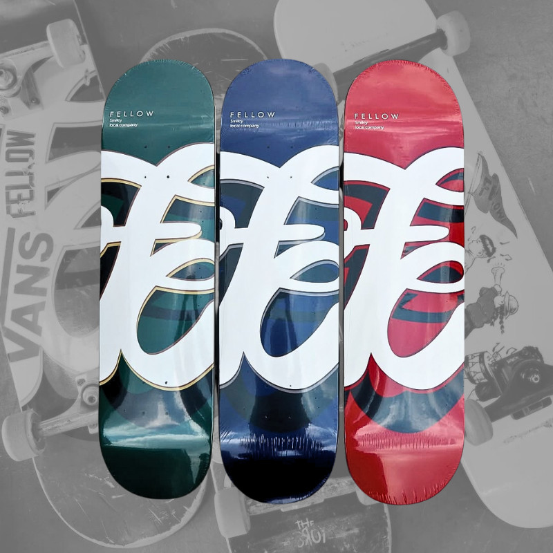Papan Fellow Skateboard Script Series | Skateboard Deck | Papan Skateboard | Etaks Store