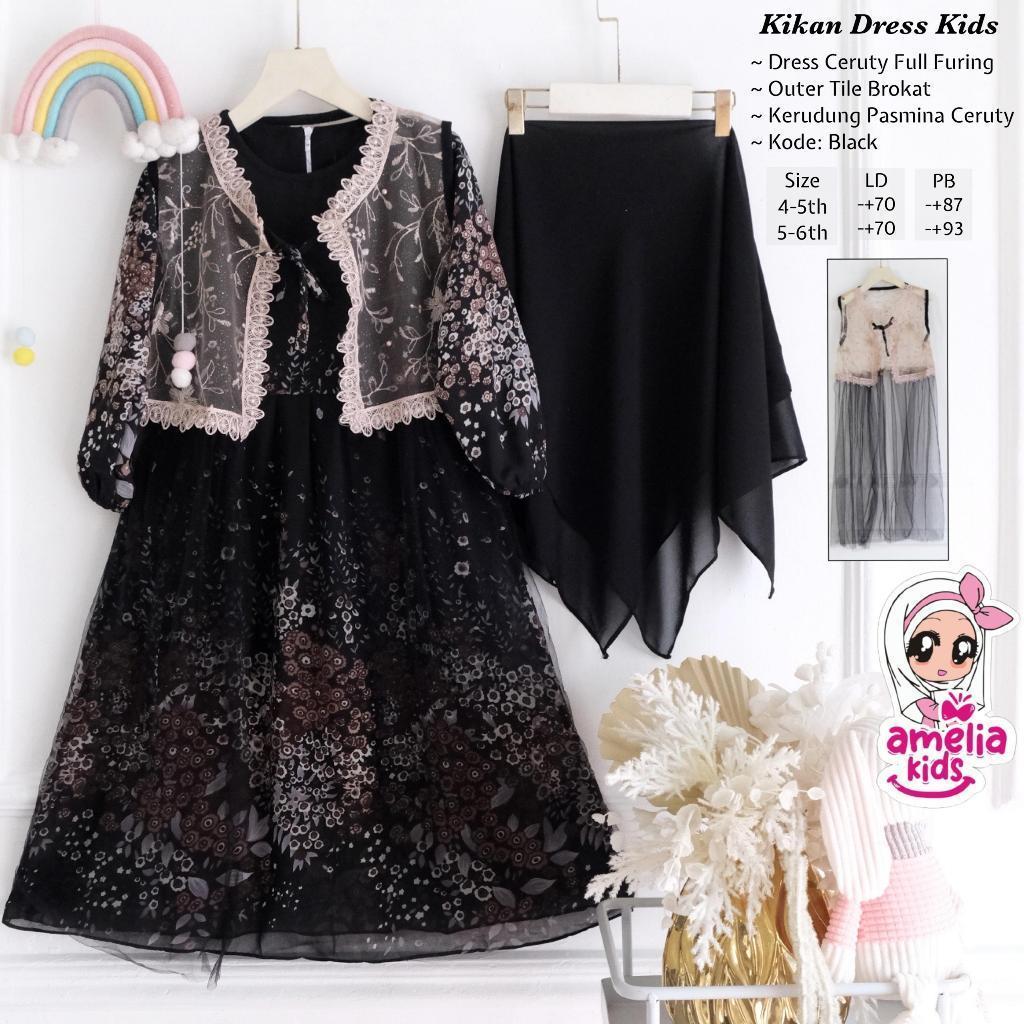 0612     KIKAN DRESS KIDS by AMELiA KIDS FASHION // ONESTUFF