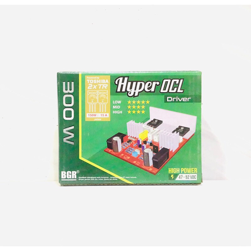Kit Power Hyper OCL 300W Mono TR Bell BGR