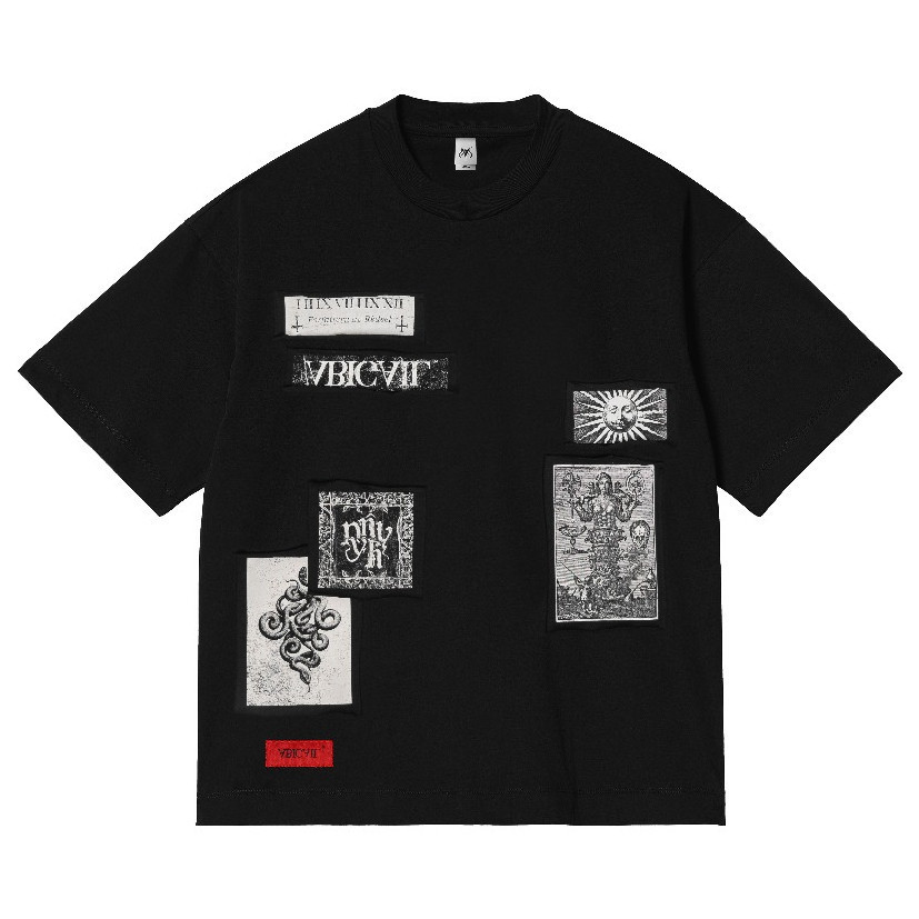 Abigail Clothing - "CEDRIC" - Oversized Shortsleeve T-Shirt Fashion Leisure Business Tees