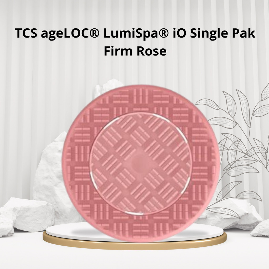 Nu Skin TCS ageLOC LumiSpa iO Head Single Pack Firm Rose  - Replacement Kepala Original