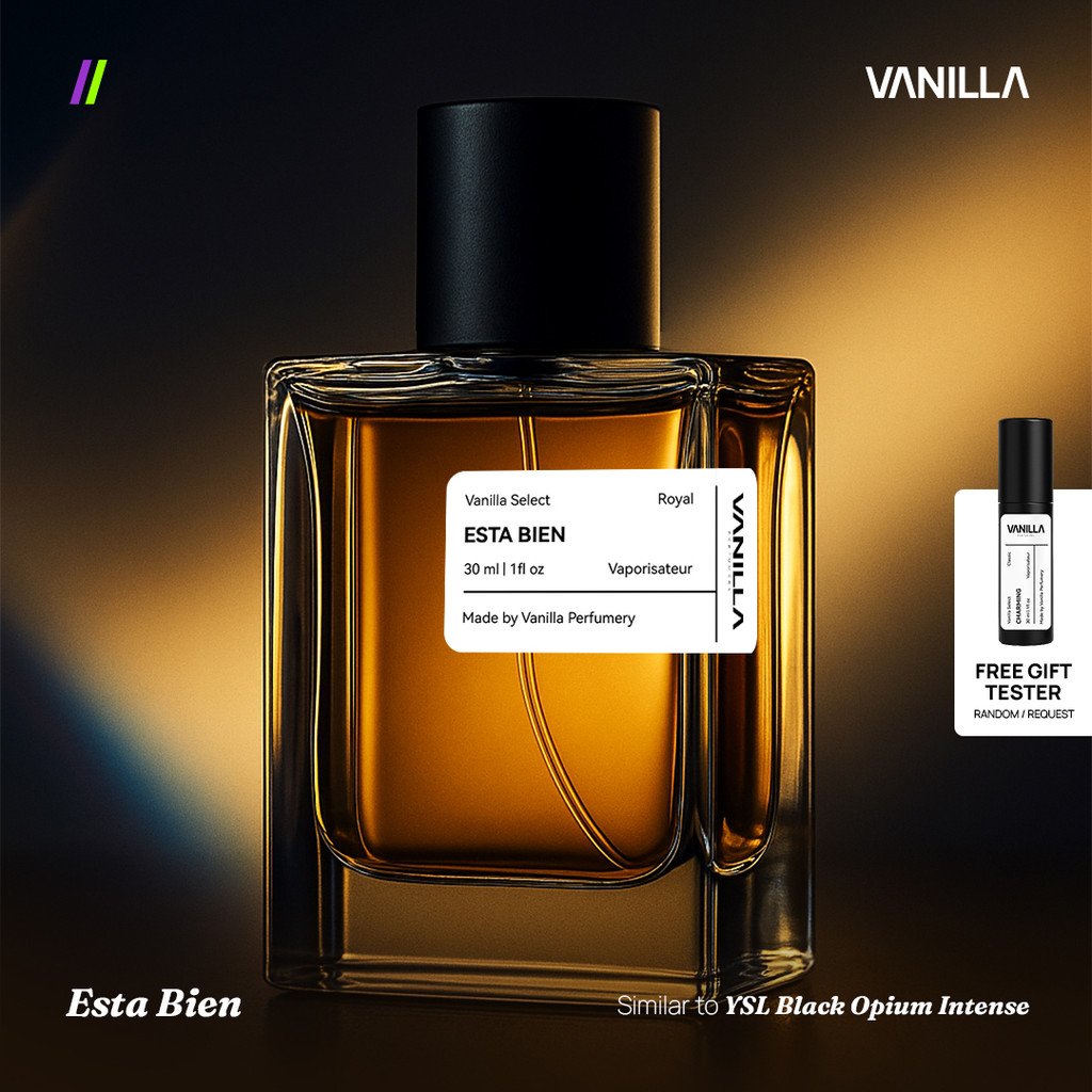 Esta Bien - Vanilla Select | Parfum Wanita Coffee Aromatic Vanilla