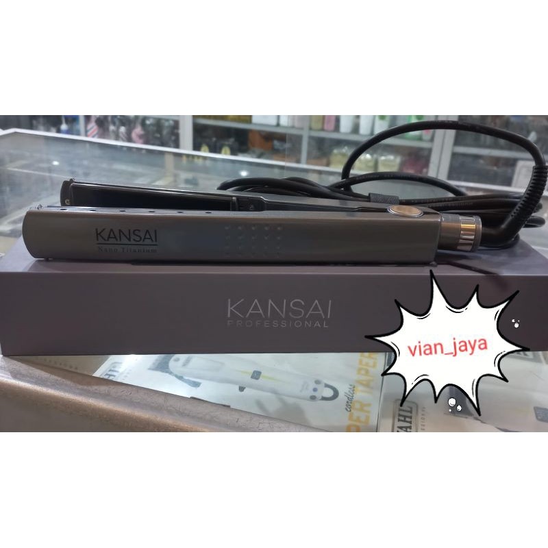 Catok Rambut Kansai KZ 1991 Nano Titanium 28mm