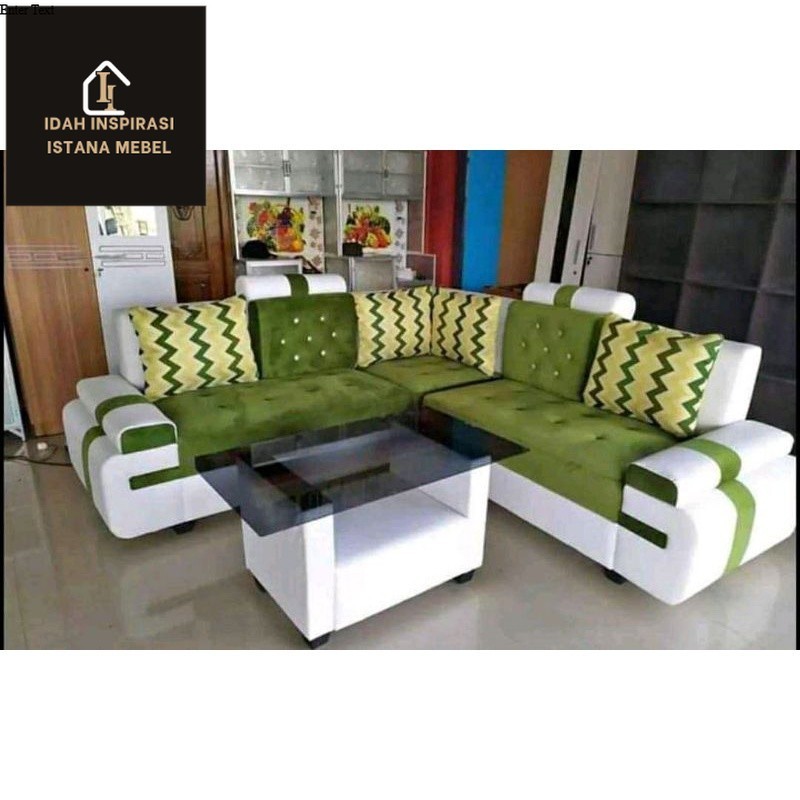 SOFA L MINIMALIS KEKINIAN (PENGIRIMAN DARI KOTA TEGAL)