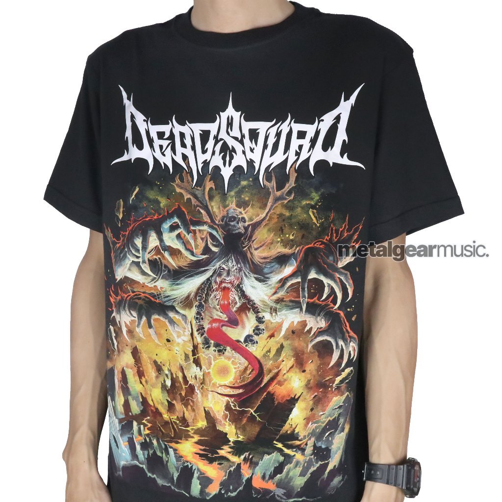 Tshirt Deadsquad - Enigmatic New Logo Katun S-XXL Kaos Pria