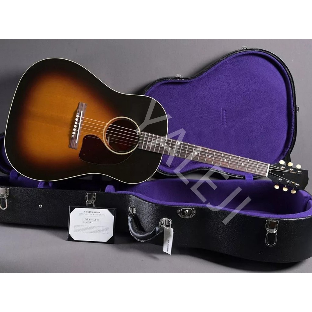 1942 Banner 45 Vintage Sunburst Acoustic Guitar