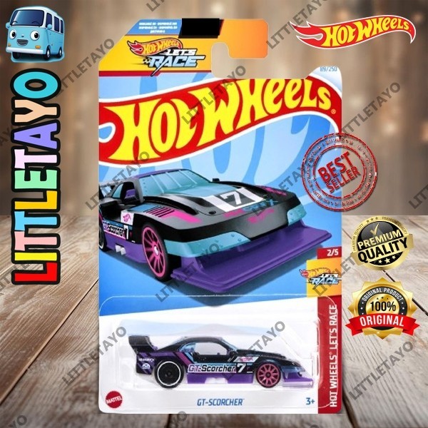 Hot Wheels GT Scorcher Merah Hijau Ungu Sport Car