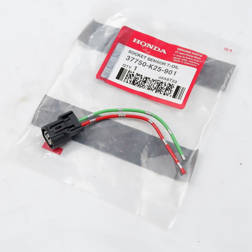 Socket Sensor Suhu Panas EOT K25 Honda Beat FI & Scoopy FI Ori part motor