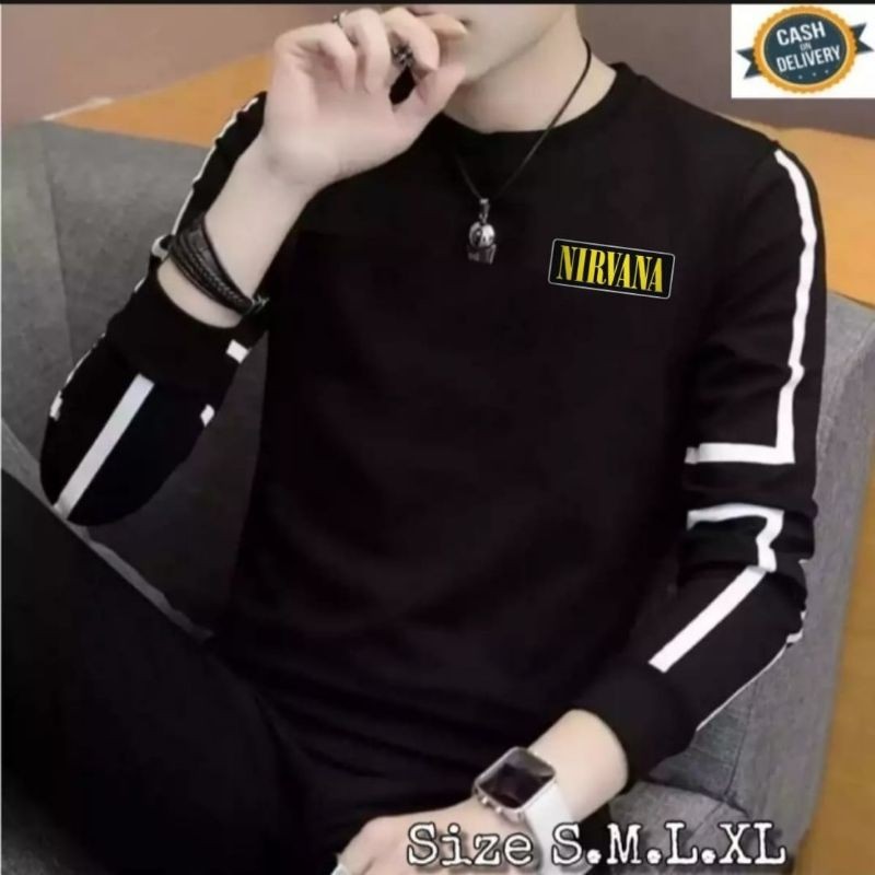 Kaos pria lengan panjang oblong distro / BAJU PRIA DANOLO-KAOS PRIA LENGAN PANJANG KEREN-BAJU PRIA T