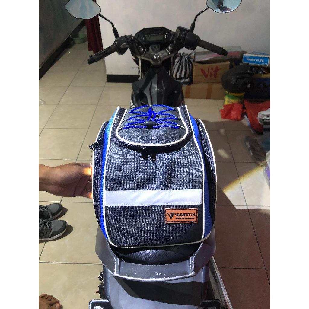 Tas Jok Motor Tas Sepatu Futsal Box Motor Touring Tas Motor Jok Belakang Tas Sepeda Rak Pannier + RA
