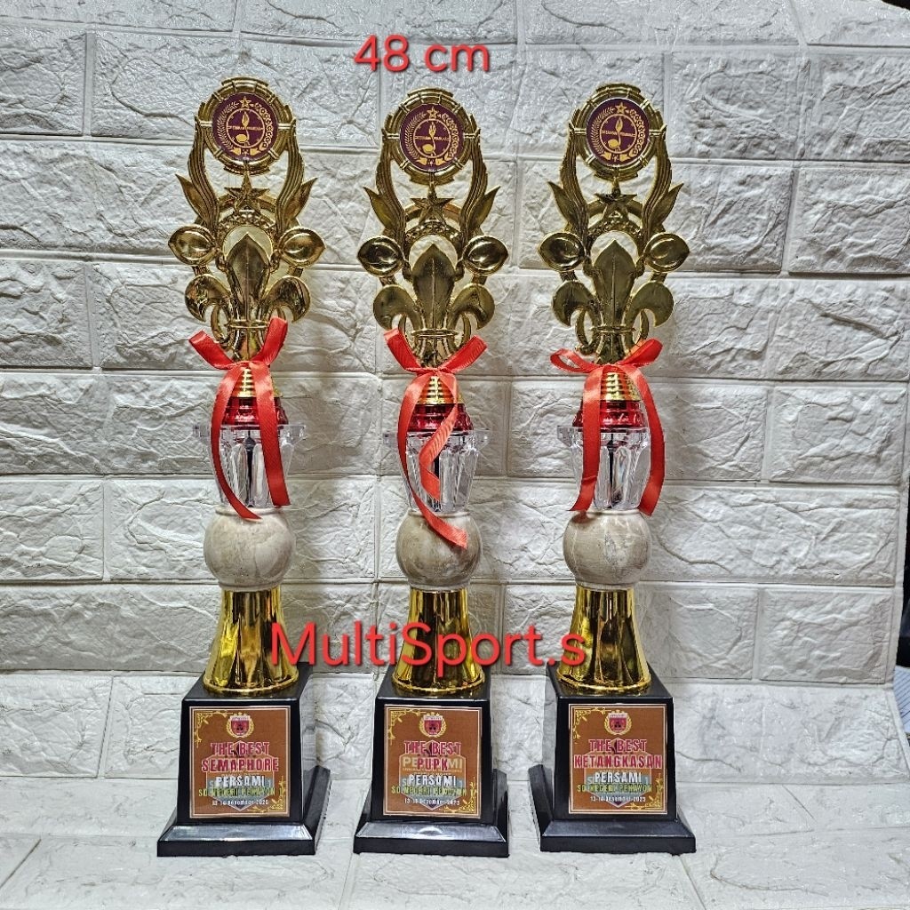 PIALA TROPHY PRAMUKA TUNAS KELAPA 214 MARMER