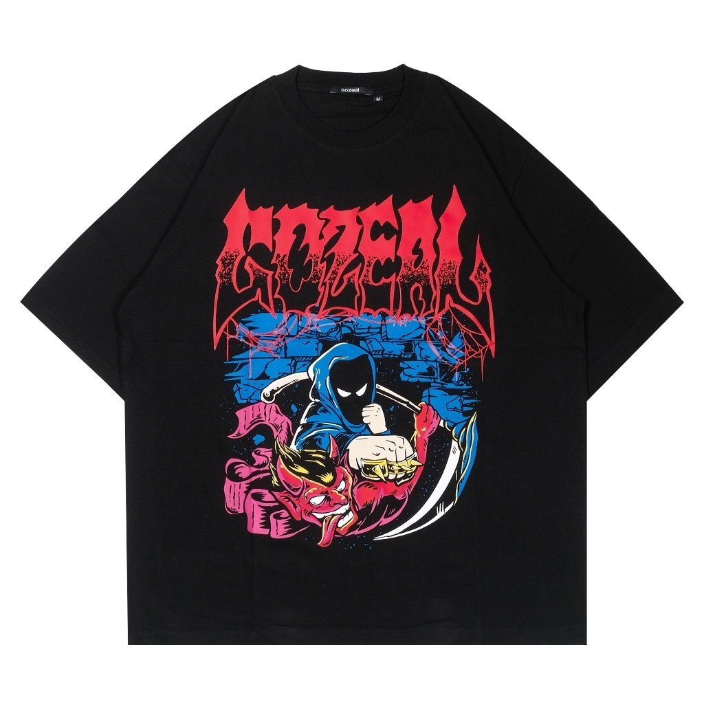 Gozeal | Tees Oversized | Smash Kaos Pria