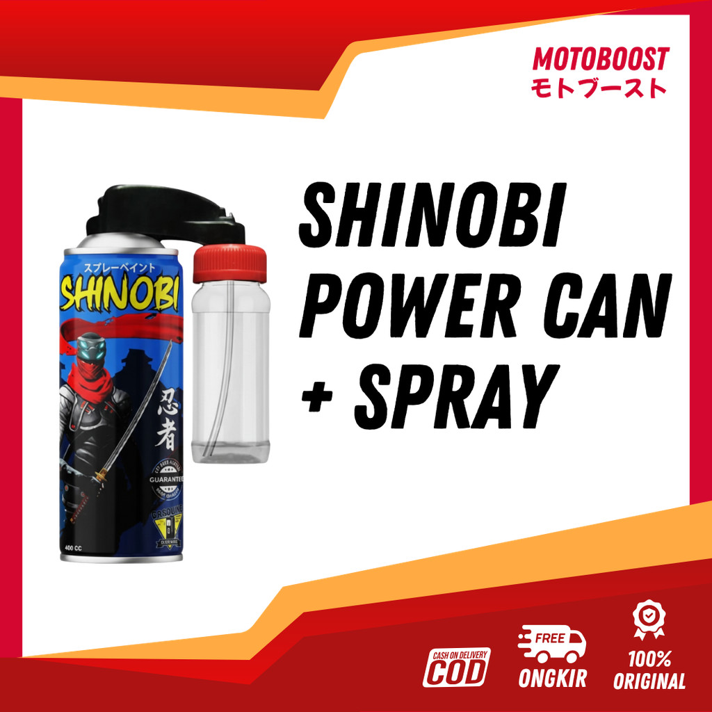 SHINOBI Kompressor Portable Angin Mini Untuk Cat Power Can  / Kompresor Cat Semprot Mobil Motor