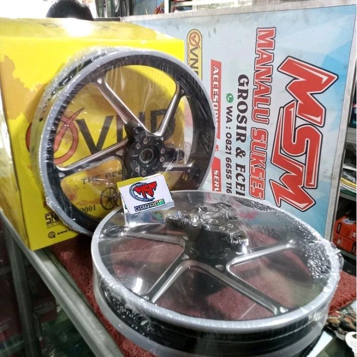 VELG VND AK 55 RING 17 NMAX NEW PELAK AK55 - chrome, NMAX NEW