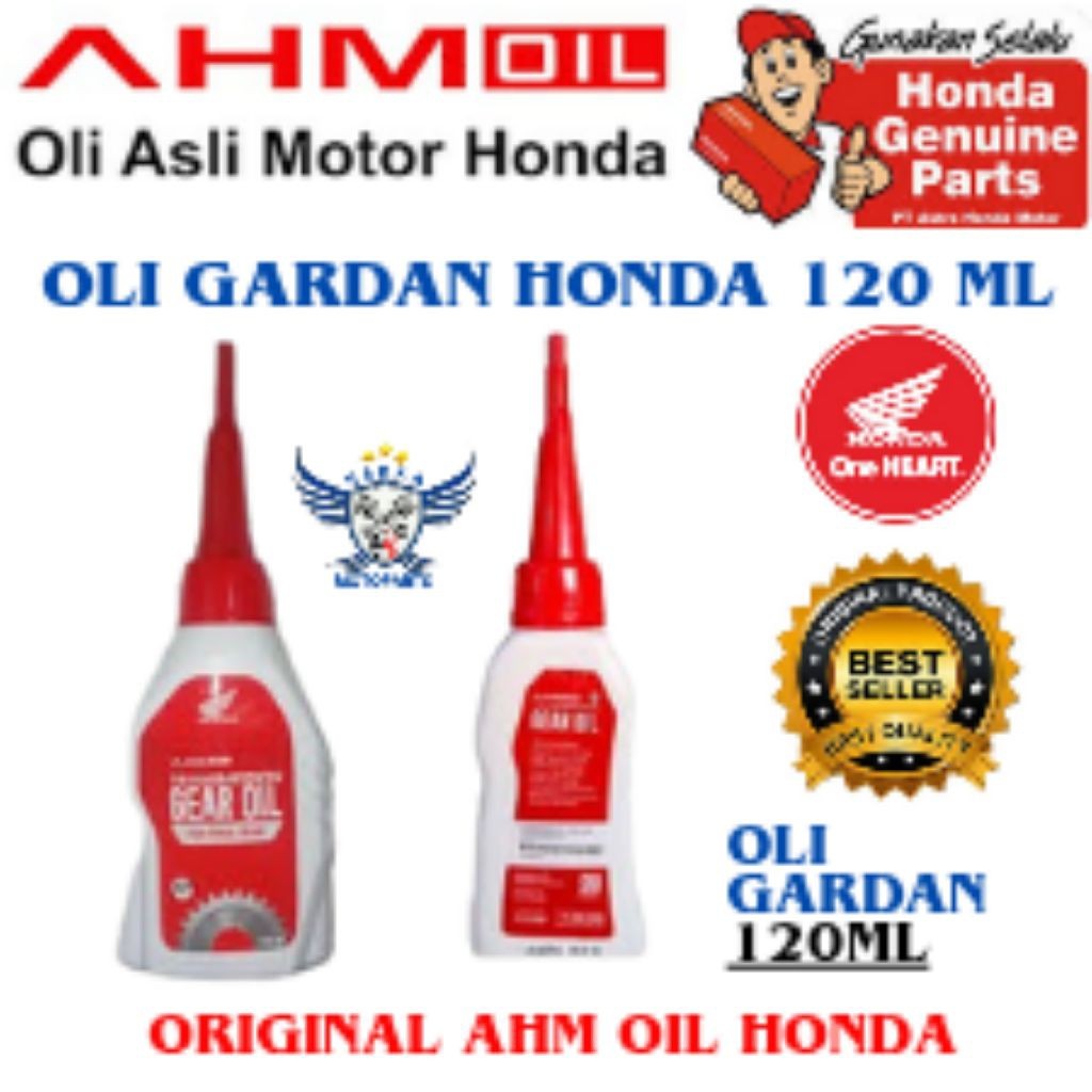 OLI GARDAN HONDA ORIGINAL MOTOR MATIC 120ML