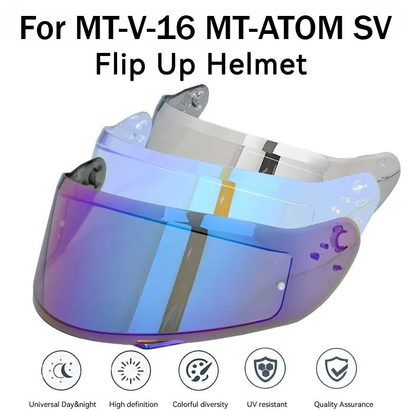 Helmet Visor For MT-V-16 Helmet for MT ATOM SV sposter Helmet Library Visor Lens