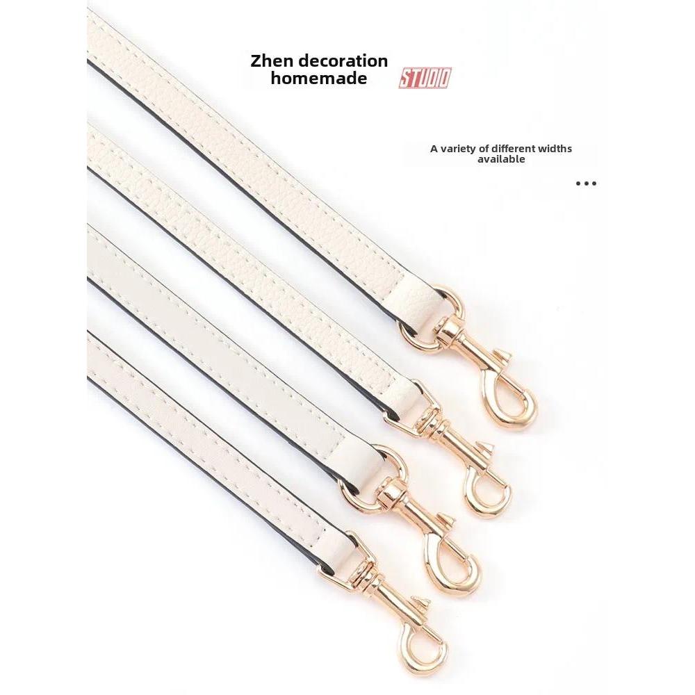 Off White Bag Shoulder Strap Accessories Cowhide Shoulder Strap Crossbody Underarm Bag Strap Replace