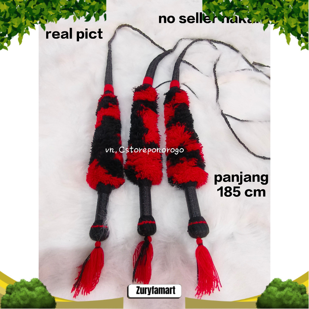 Promo PECUT BOPO ANAK 70RB / pecut / cemeti / cambuk / barongan / reog / devil / ganongan / topeng g