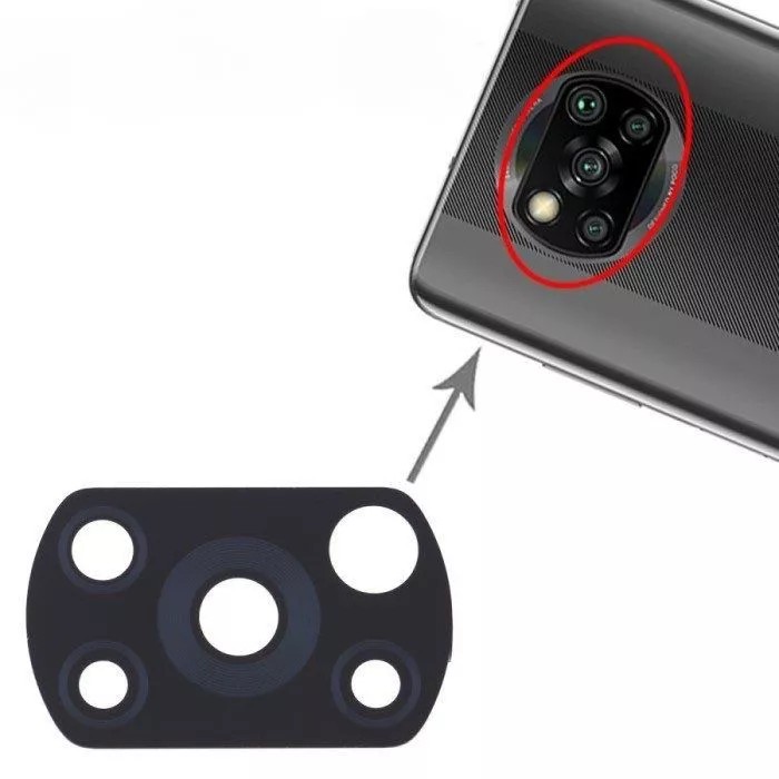 KACA KAMERA Xiaomi Poco X3 Pro / X3 Nfc KACA LENSA KAMERA BELAKANG