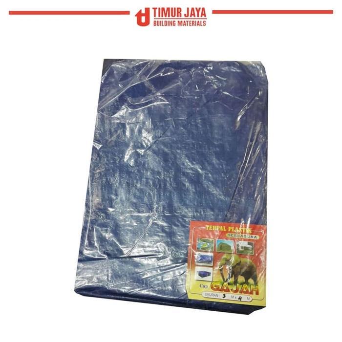 Terpal Plastik Cap Gajah 3x4 meter