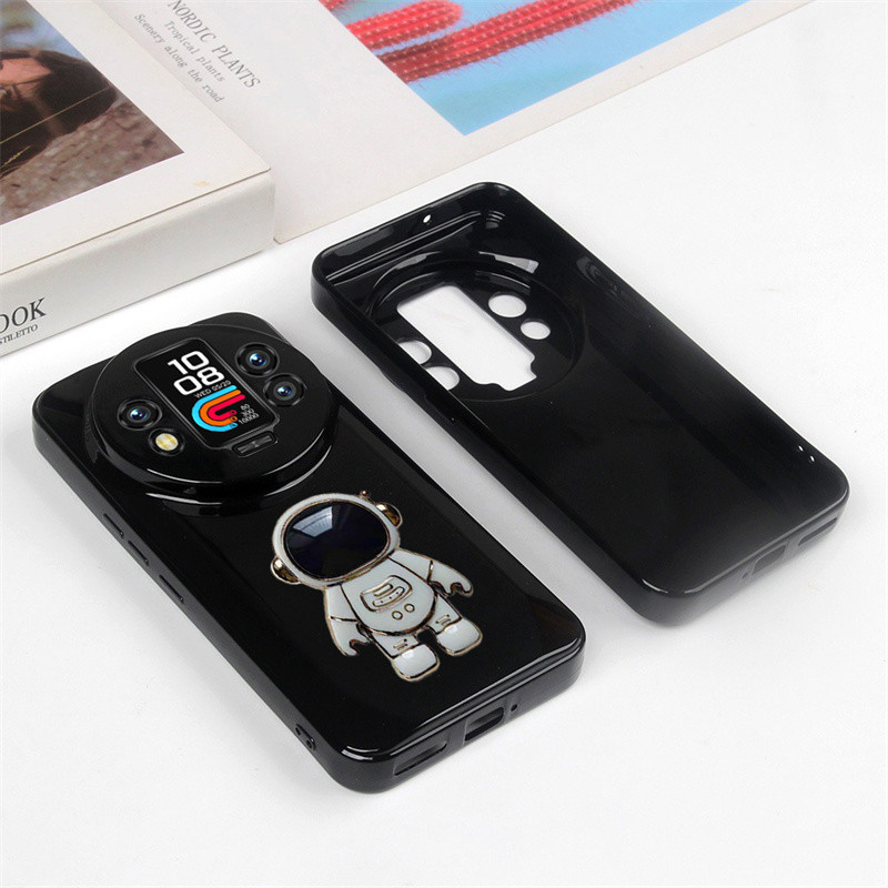 Untuk Oukitel WP200 Pro Phone Case Soft Rubber Halus Lembut Shockproof Dengan Bracket Cover Astronau