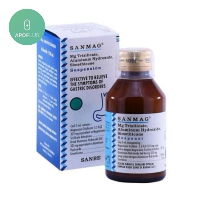 Sanmag Syrup 120ml ~ Obat Maag Lambung