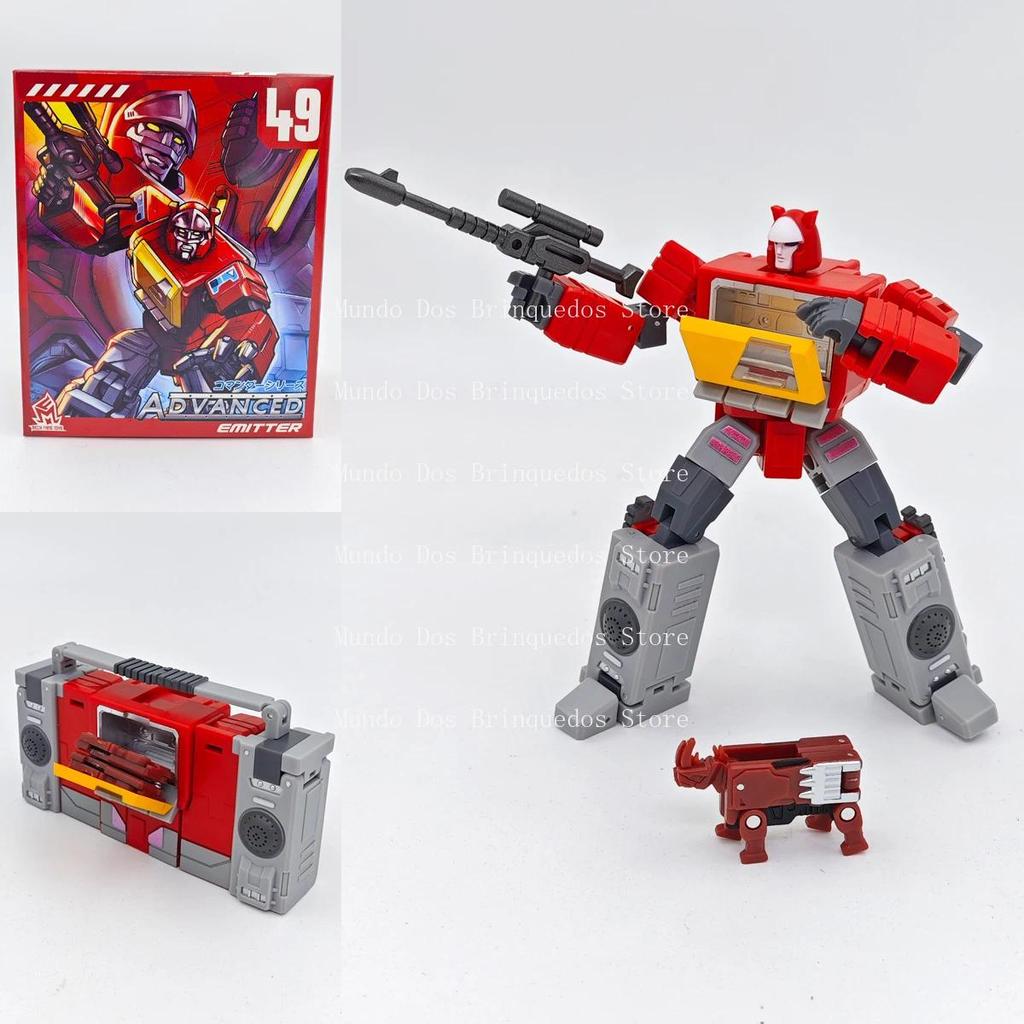 Transformation MFT MF-49 MF49 Blaster Emitter Recorder Model Pocket War MechFans Mini Action Figure 