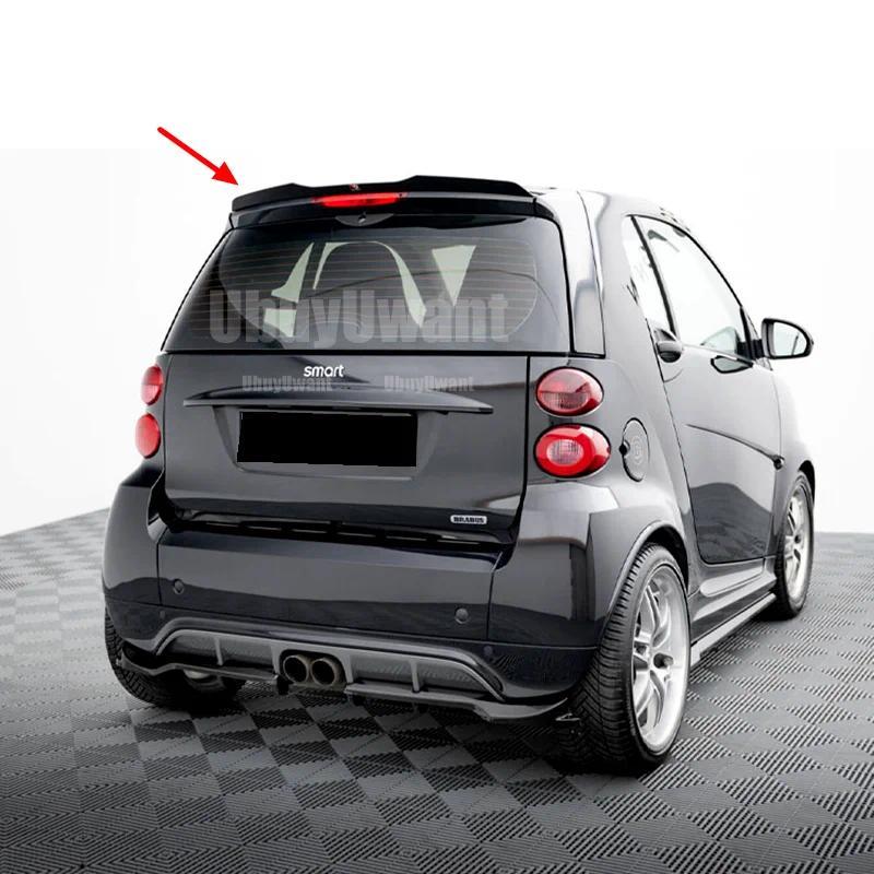 For Benz Smart fortwo 453 451 Spoiler ABS Material Car Rear Wing Rear Roof Spoiler For Benz Smart fo
