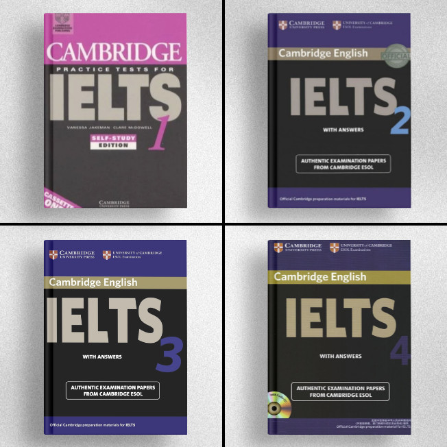 BUKU IELTS ACADEMIC 1,2,3,4 (BEST SELLER)