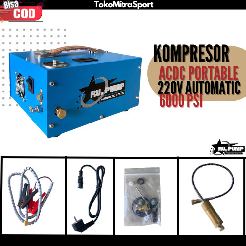 Kompresor Pcp  RV.PUMP Mini portable ACDC OTOMATIS