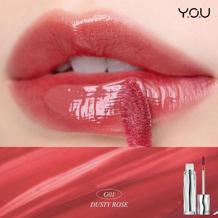 YOU Cloud Paint Glassy Glow Lip Tint | Glasting Tint | Lip Stain | Glassy Tint Liptint lipstick lipc