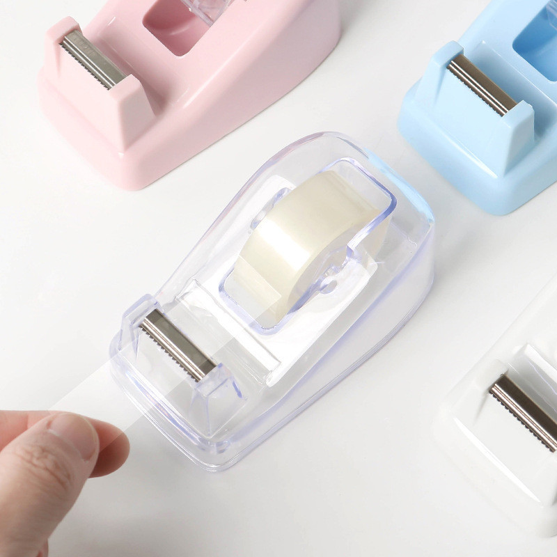 [Gamgam] Pastel Series Tape Dispenser Pemotong Selotip Lem roller Tempat Isolasi Tempat Perekat Tape