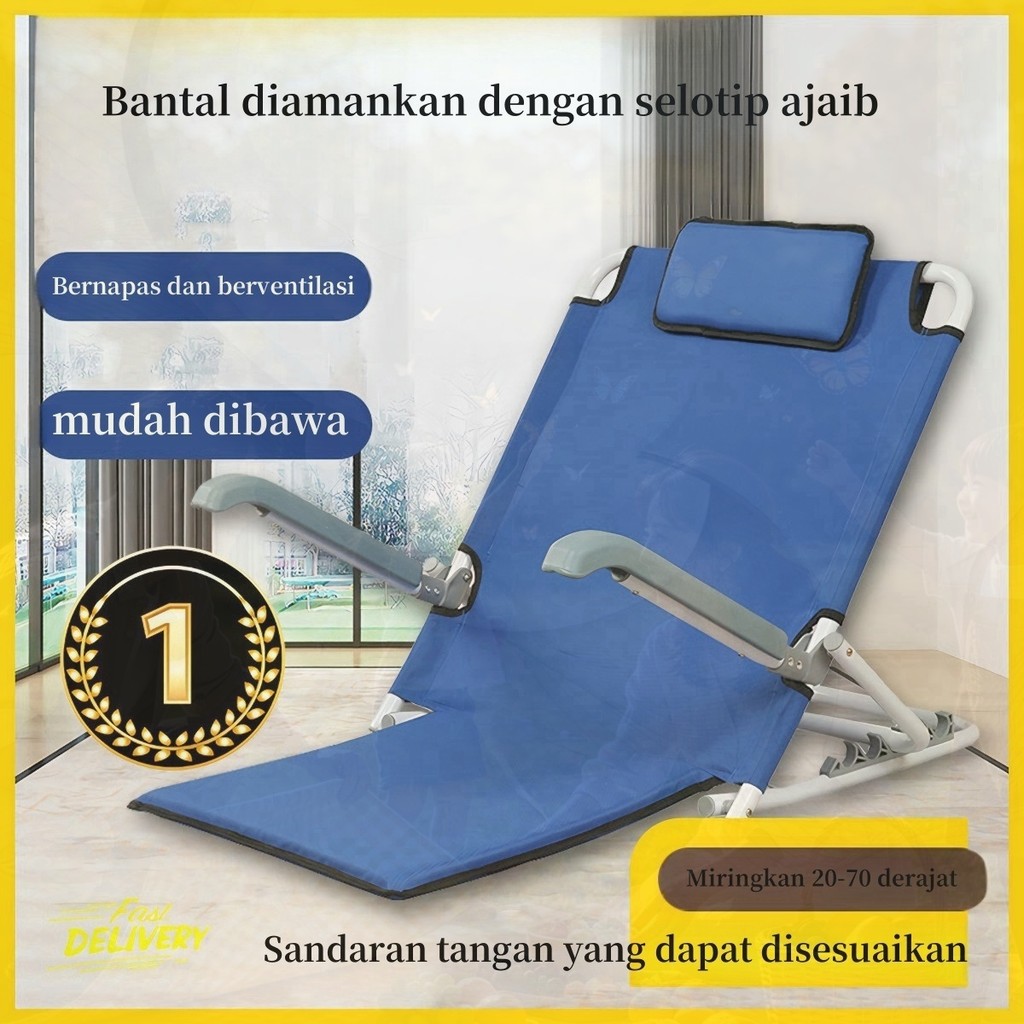 Sandaran Ranjang Pasien Anti Sakit Punggung Ibu Hamil Lansia - Penyangga Punggung Nyaman Tidur - San