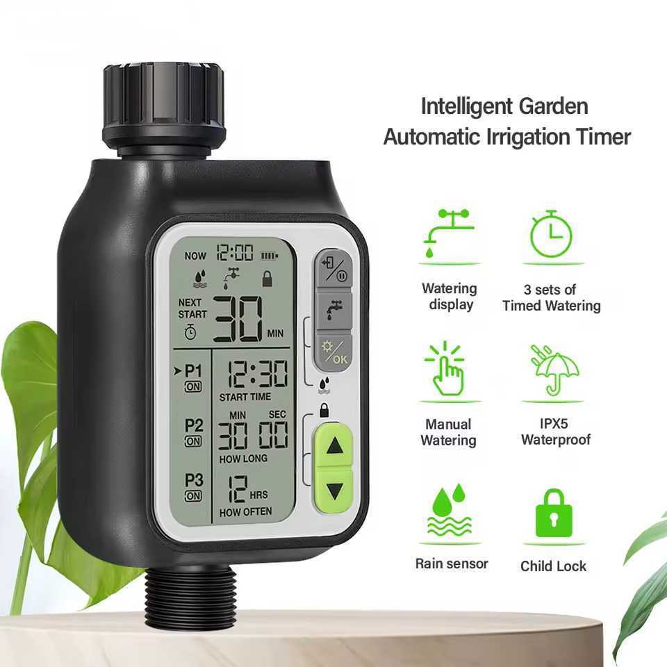 Timer Water Digital Garden Timer Rain Sensor Electronic Automatic Garden Irrigation Program